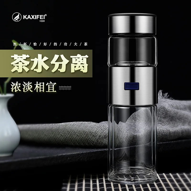 M & K HOME Premium стеклянные бутылки для воды путешествий восхождение Пеший Туризм