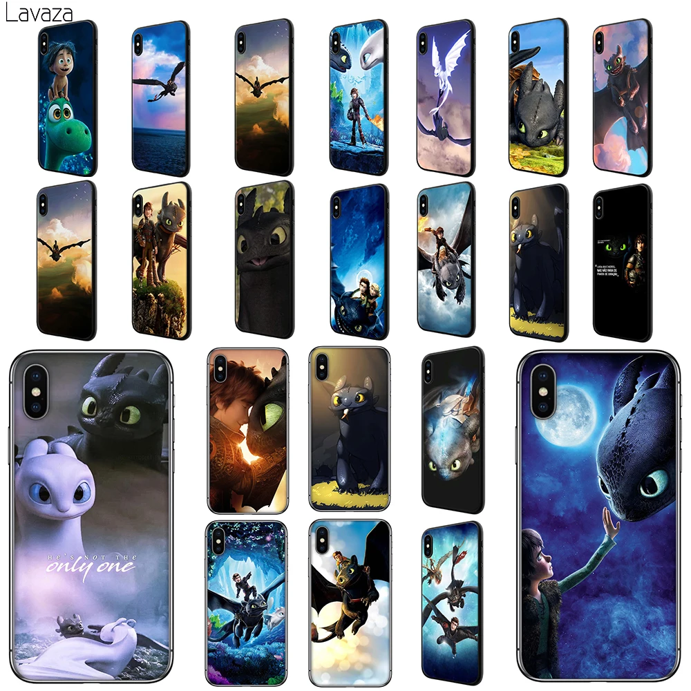 Lavaza toothless How To Train Your Dragon Soft TPU Case Cover for Apple iPhone 6 6S 7 8 Plus 5 5S SE X XS MAX XR Silicone Cases | Мобильные