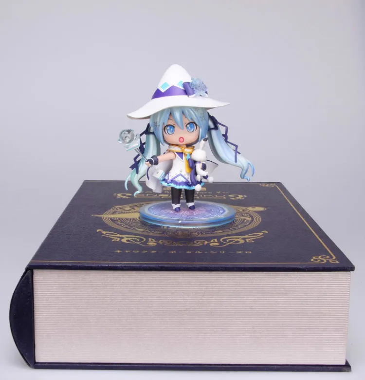

Anime Figure 10 CM Nendoroid VOCALOID Hatsune Miku Snow Miku Magical Snow Ver PVC Action Fifure Collection Toy Doll