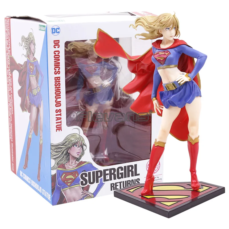 Фигурка из ПВХ Bishoujo Supergirl возвращается|Игровые фигурки и трансформеры| |