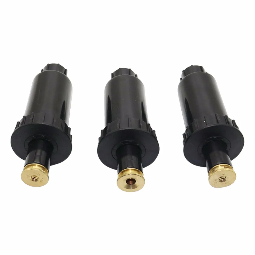 Garden Sprinkler Irrigation Sprinklers Drip Irrigation Sprinklers Garden Irrigation Nozzle Garden Sprayer Nozzles 5Pcs 1/2" Female Thread 90/180/360&deg; Pop Up Sprinkler Football Field Golf Course Grassland Turf Lawn Irrigation Watering Nozzles