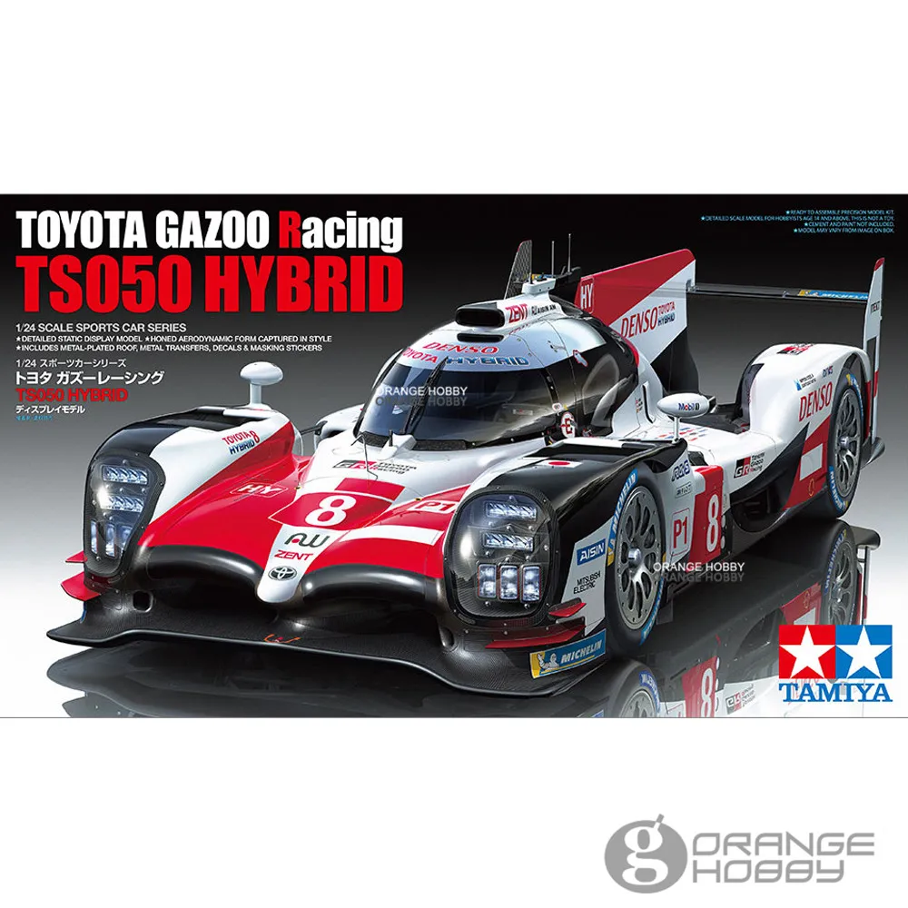 OHS Tamiya 24349 1/24 TS050 Гибридная сборная модель автомобиля модели строительных комплектов