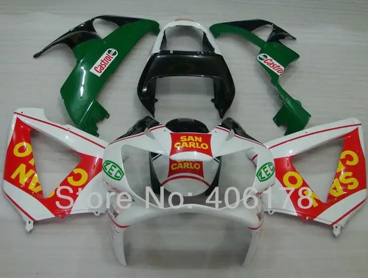 00-01 CBR900 RR для CBR929RR 2000 2001 Castrol аксессуары для мотоциклов(литье под давлением