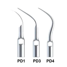 Горячая 3 шт. инструменты для чистки зубов PD1 PD3 PD4 Perio наконечник для масштабирования зубные наконечники для SATELEC и DTE наконечник ультразвукового скалера