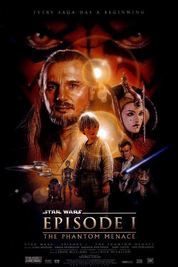 DIY рамка Звездные войны: Episode I-The Phantom Menace постеры для фильмов печатная Ткань