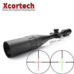 Тактический охотничий 4-16x50 оптика Riflescope красный и зеленый сетка оптика зрение снайперская винтовка Сфера с 1 парами снаряда крышка