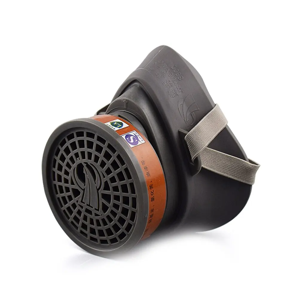 

Gas Mask Respirator Filter Box Filters Safety Protective Mask Anti Dust Mask Industrial Refine Mine Spray Silica Gel Mask