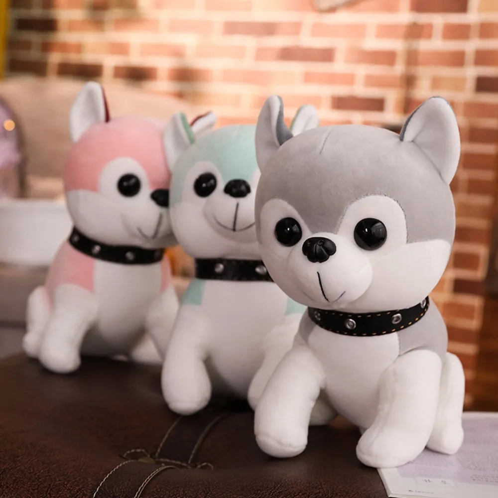 

Creative Plush Husky Dog animals Toy Gift For Kids Baby Birthday Stuffed Plush Toy Children Boy Girl