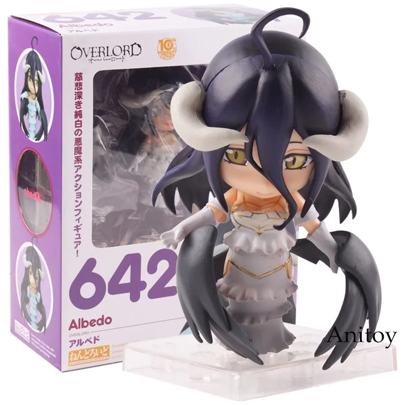 

Albedo Nendoroid 642 10th Aniniversary PVC Good Smile Company Nendoroid Series Collectible Model Toy 11cm