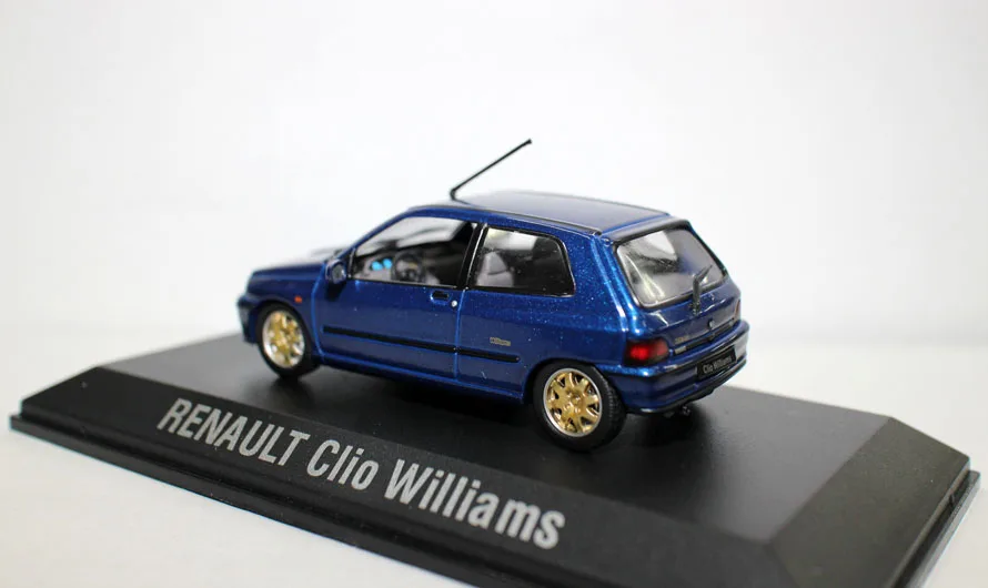 Оригинальная фабрика 1:43 Renault Cilo Вильямс Игрушечная машина из сплава игрушки для детей литой модельный автомобиль подарок на день рождения