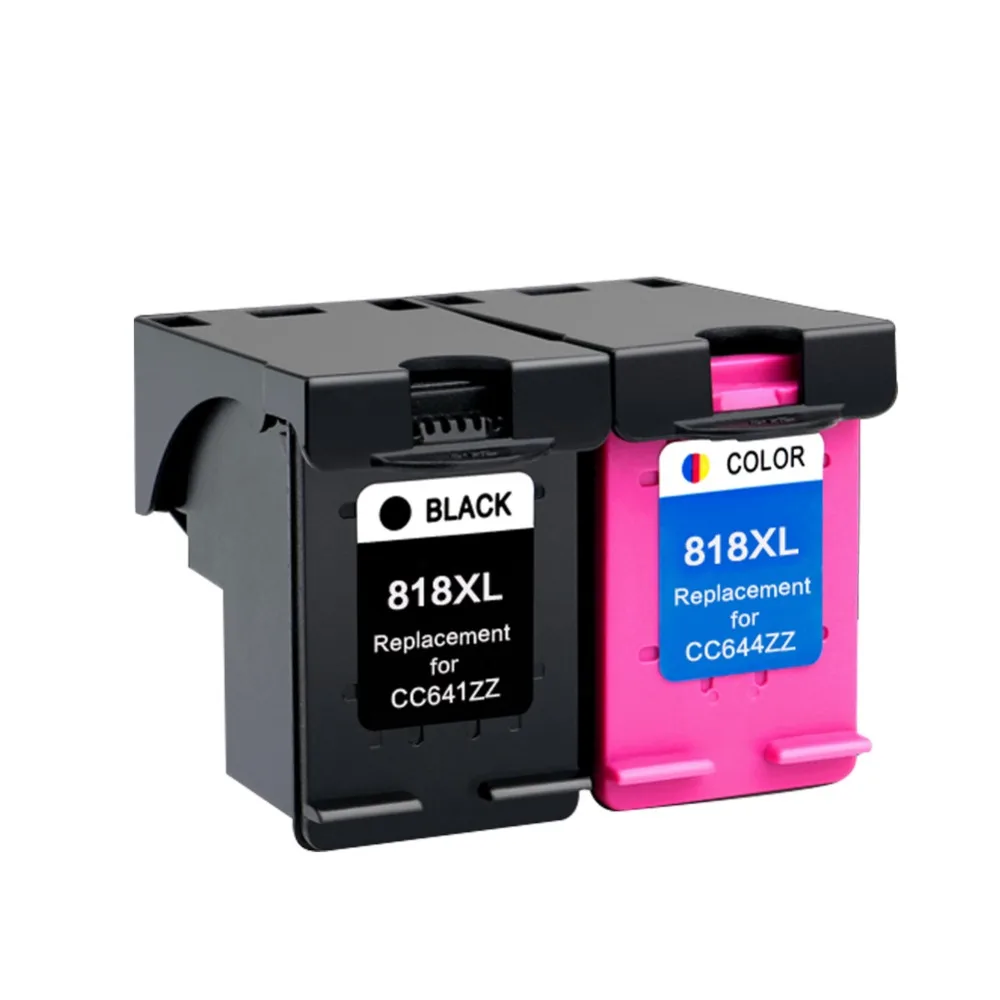 YI LE CAI Compatible ink cartridge For HP 818 XL Deskjet D1668 D2568 D2668 F2418 F2488 F4238