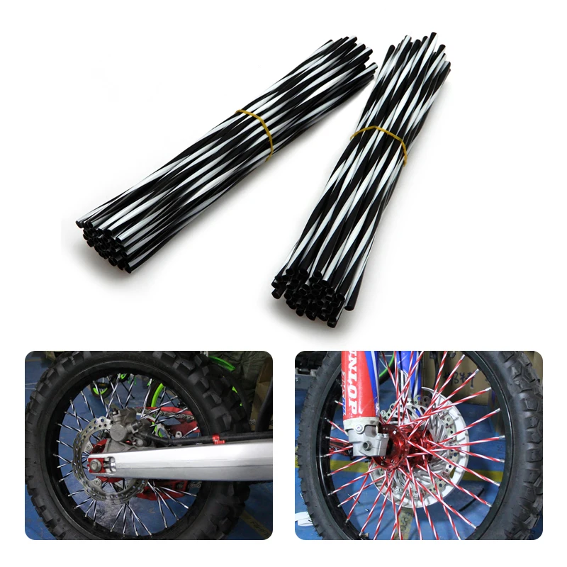 Universal Motorcycle Dirt Bike Enduro Off Road Wheel Rim Spoke Shrouds