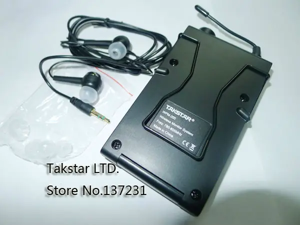 UHF 780-789 мГц Takstar WPM-200 одного приема(в том числе наушники) Профессиональная Беспроводной Мониторы Системы приемник оптом
