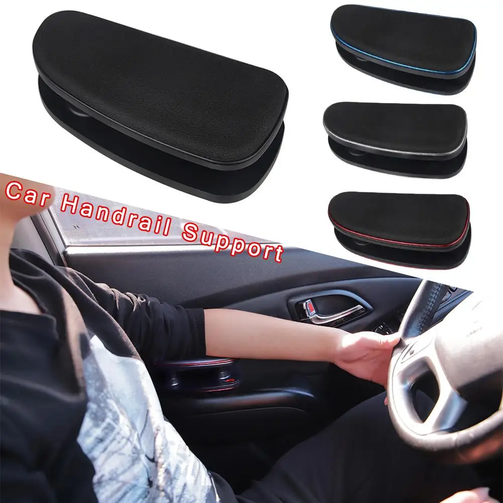 Car Armrest Handrail Support Universal Pad Central Armrest Box Elbow Support Car Interior ABS Mat