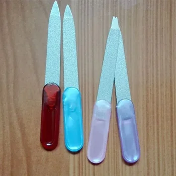 

10pcs Mini. Steel Functional Nail File Cleaner Charp End for Dust Remover Manicure tool Gift