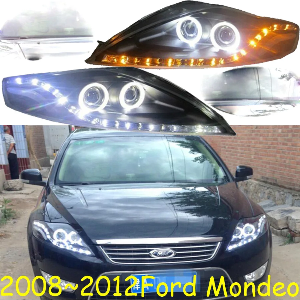 2008 2009 2010 2011 2012y автомобильный Стайлинг для Mondeo светодиодные дневные ходовые огни на передних фарах Противотуманные фары для mondeo fusion