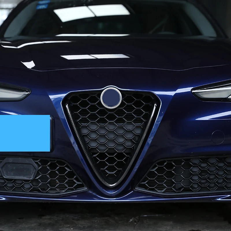 1 шт. передняя решетка из АБС пластика для Alfa Romeo Giulia 2017 2018|Хромирование| |
