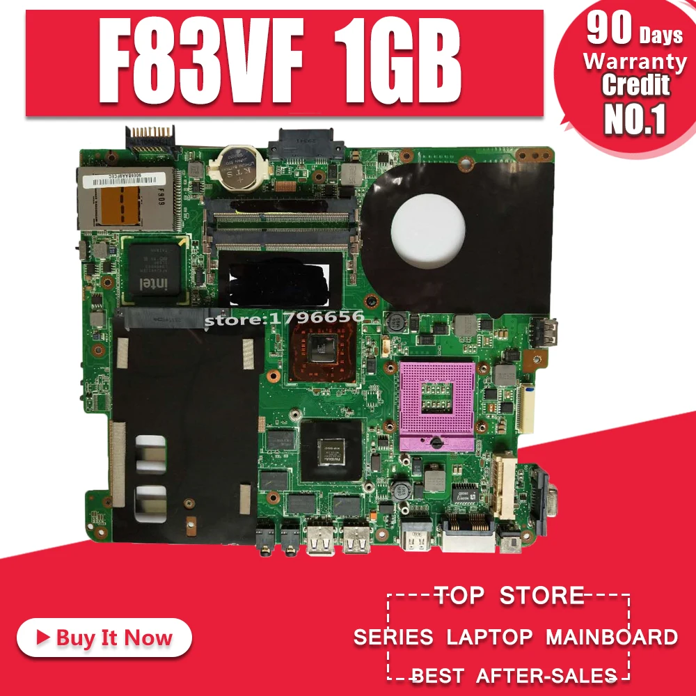 F83VF 1 ГБ PM45 материнская плата для For Asus X88V F83VD K41V ноутбука|Материнские платы| |