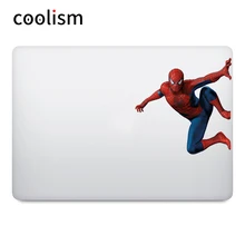 Наклейка для ноутбука с человеком-пауком и супергероем для MacBook, наклейка Air Pro retina Touch Bar, 11, 12, 13, 15 дюймов, наклейка на поверхность Mac, книга, наклейка на кожу