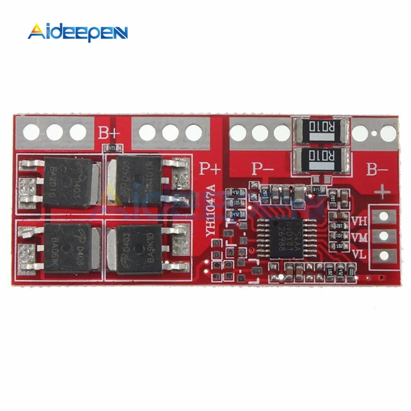 

5Pcs/lot 4S 15A 18650 Li-ion Lithium Battery Charger Protection Board Overdischarge Protection Power Module 14.4V 14.8V 16.8V