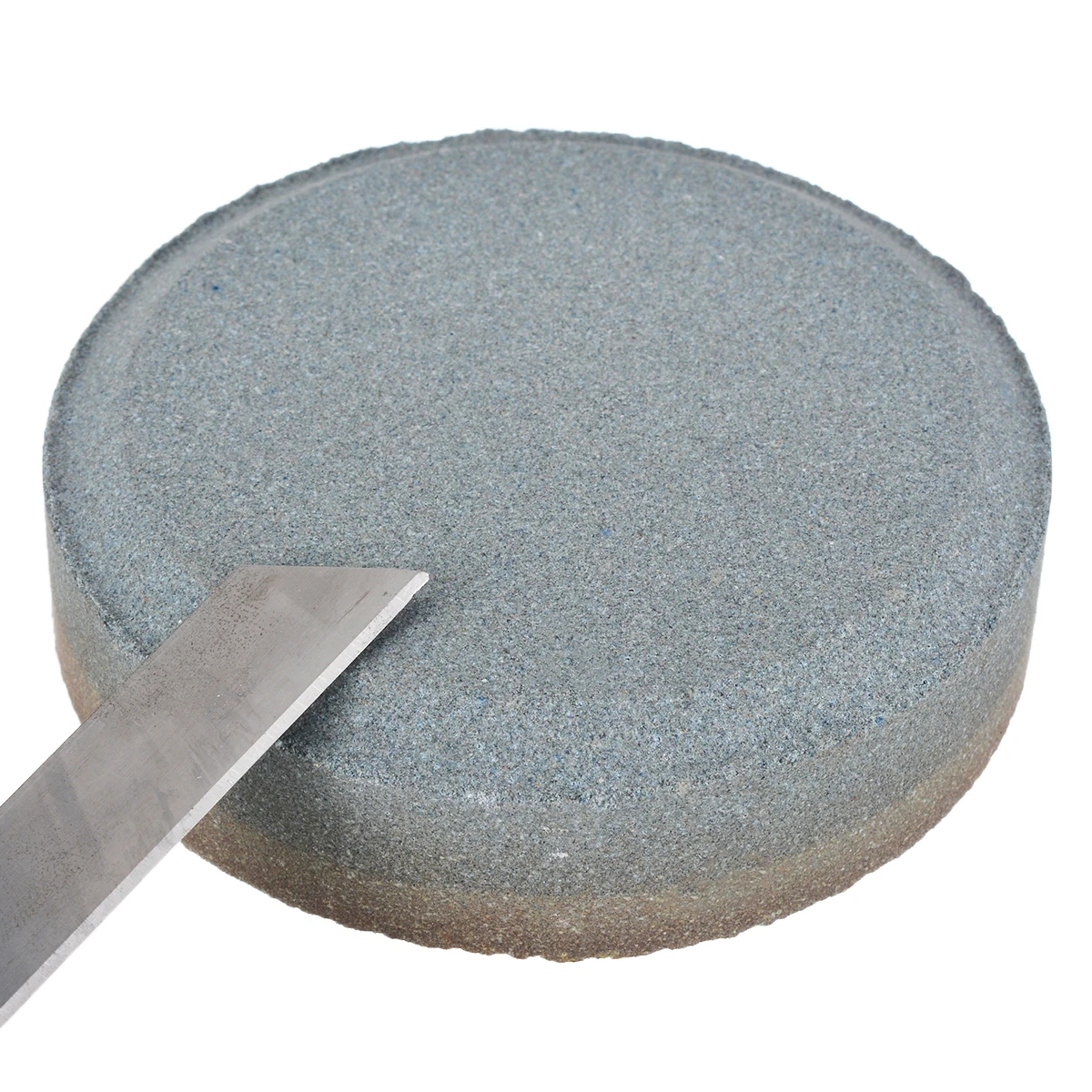 Double Sided Round Sharpening Stone Sturdy Hand Dual Grit Tool Pocket Bushcraft Easy Sharpen Cutter Kitchen Knives Accessory