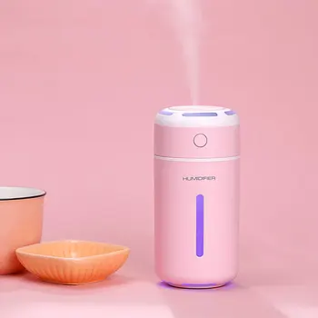 

2018 Color Cup USB Air Humidifier for Home Car Ultrasonic Mini Aroma Diffuser Air Purifier with LED Lights Humidificador