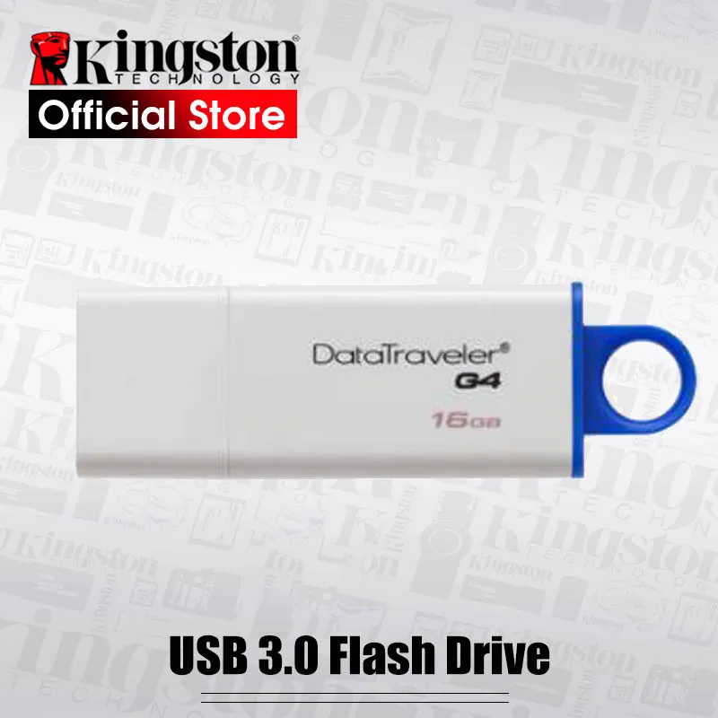 Kingston USB флеш-накопители 32 Гб USB 3,0 8 ГБ 16 ГБ флеш-накопители 64 Гб 128 ГБ DataTraveler G4 пластиковые ручки-накопители диск памяти