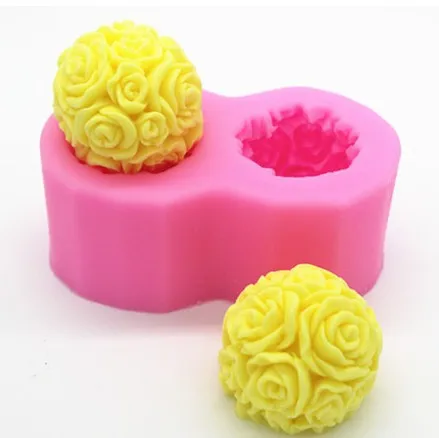 

C345 Silica Gel Mold Baking Tool for Ball Candle Mold
