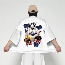 Japan Anime Dragon Ball Cosplay Kimono Haori Men Women Cardigan Shirt Yukata Obi Traitional Japanese Clothing Asian Clothes