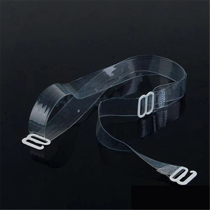 Heat 6 Pairs Of High Elastic Transparent Straps Invisible Bra Straps For Garment Accessories