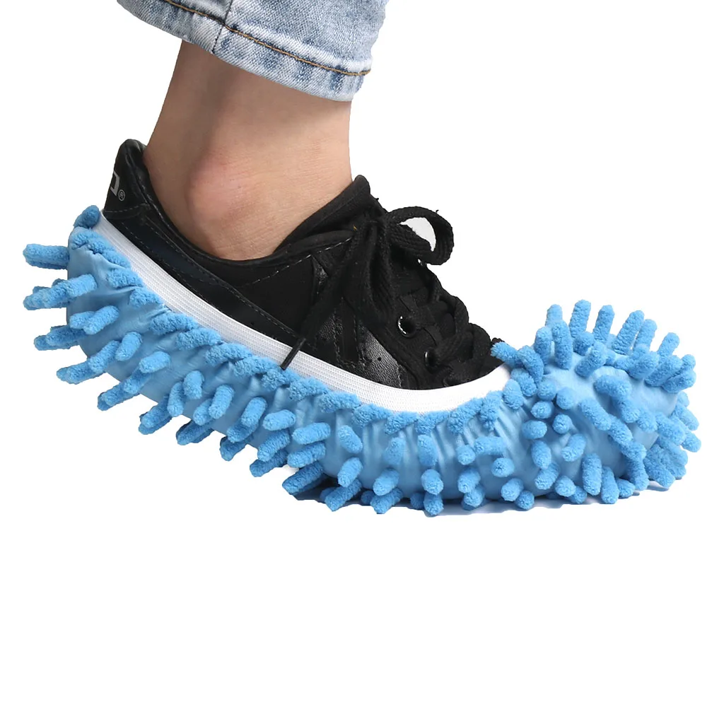 1pc Mop Slipper Floor Polishing Cover Cleaner Lazy Dusting Cleaning