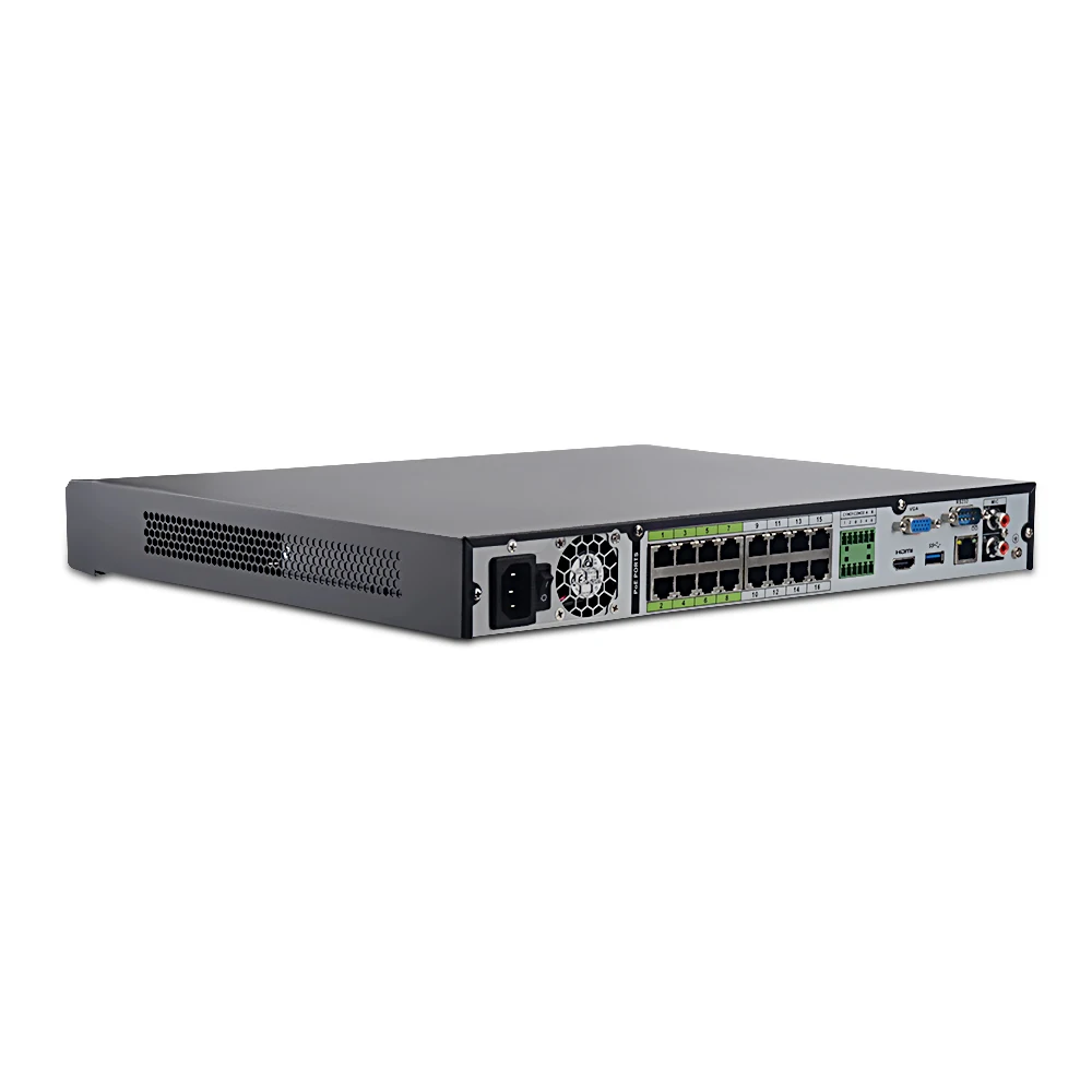 DH Pro 16CH NVR NVR5216 16P 4KS2E с порт POE поддержка двухсторонний разговор e 800 м Макс сетевой