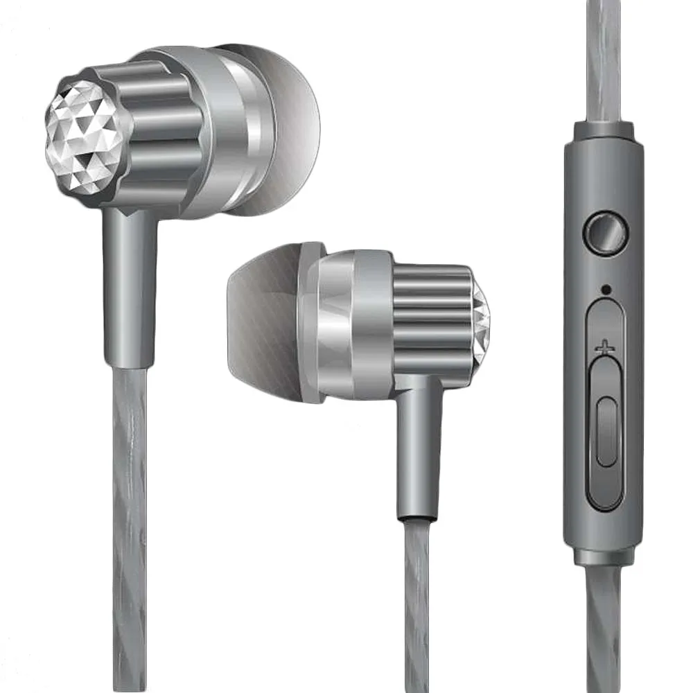 

VOBERRY Universal 3.5mm In-Ear Stereo Earbuds Wired Earphone With Mic for Samsung, for Xiaomi, for iPhone