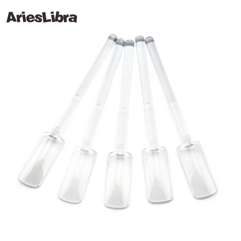 

AriesLibra 30pcs Tips Pop Sticks Nail Art Clear Tips Display Stand Nail Polish Practice Training Tool Color Swatches