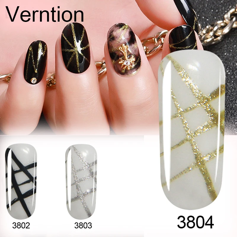 

Verntion Drawing Flower Nail Glue 5g Spider Painted LED Uv Gel Nail Polish Semi Nails Brushed Painted Nail Art