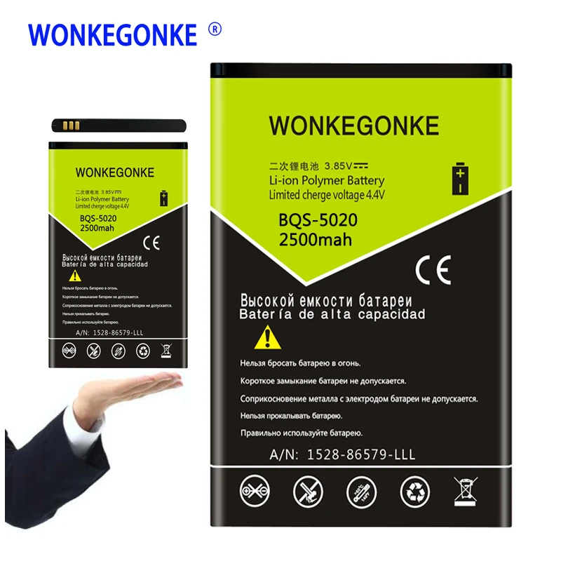 

WONKEGONKE For BQ Strike BQS 5020 battery BQS-5020 BQS-5020 Strike Batteries Bateria