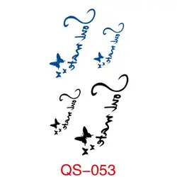 Татуировка наклейка английская кошка пентаграмма алмаз Харадзюку личность миленькая Татуировка наклейка для мужчин и Wo мужчин 3