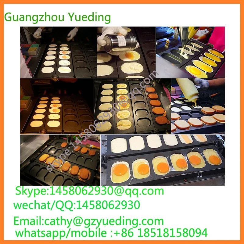 

China supplier electric egg waffle making machine with CE certificate new style egg firing machine