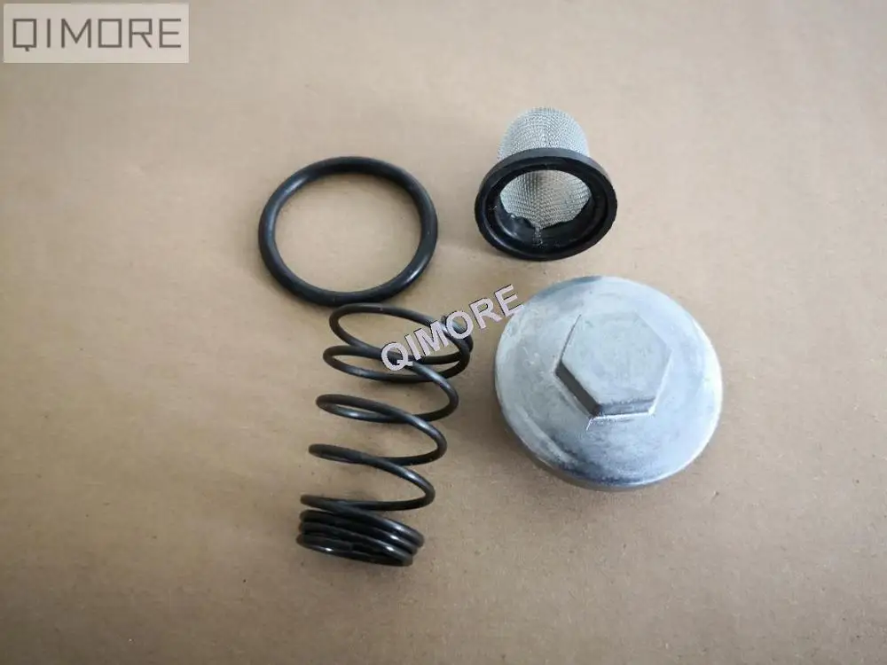 

Oil Screen Set / Oil Strainer Set for 4 stroke Scooter /ATV GY6 50 80 125 150 cc 139QMB / 147QMD / 152QMI / 157QMJ