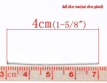 

Free sjipping!!!!!Silver Tone Head Pins 0.7x40mm 200g about 1200pcs