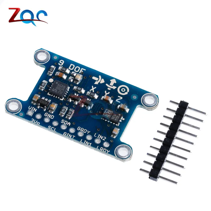 9 Axis IMU L3GD20 LSM303D Module 9DOF Compass Acceleration Gyroscope Sensor Board for Arduino | Инструменты