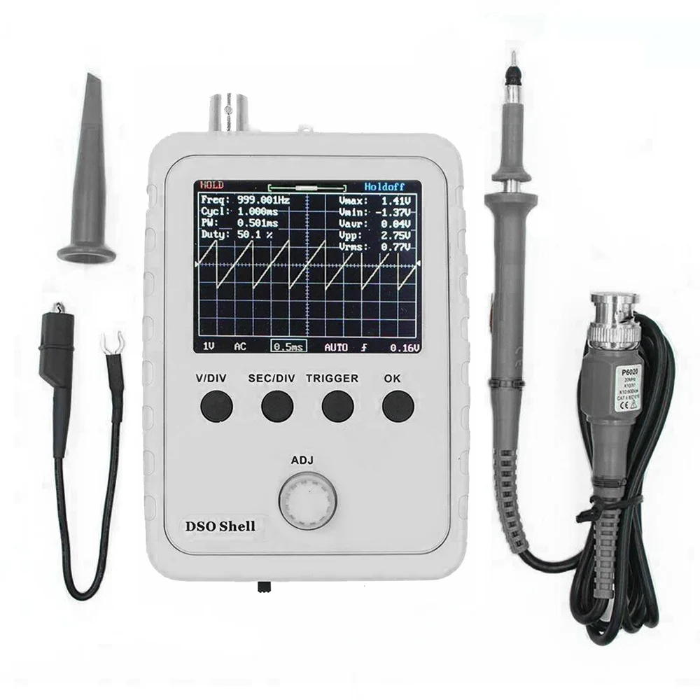 

Analog Oscilloscope Standard Probe DSO-Shell Replacement Tester Measurement Set 94x65mm DC 9v 0-200khz Electronic