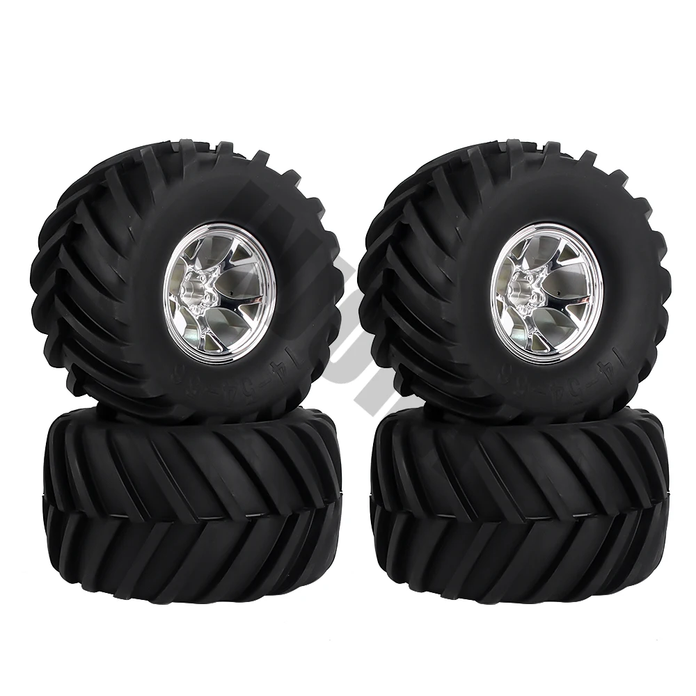 Комплект колес для 1/10 RC Monster Truck Traxxas HIMOTO HSP HPI с дистанционным управлением