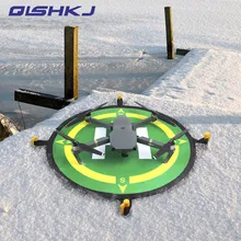 D50cm Dobrável Landing Pad À Prova D’ Água Estacionamento Avental Campo de Aterragem Heliponto com Direções da Bússola para DJI MAVIC Pro/Air/ faísca