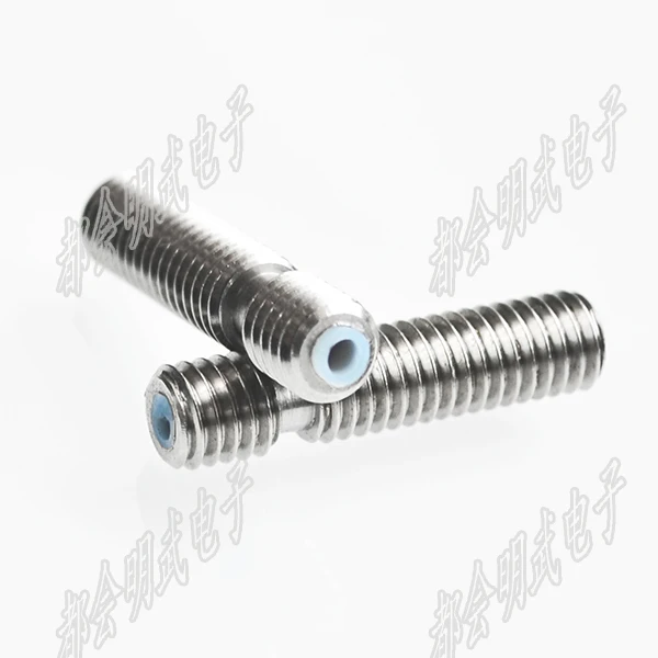 

Makerbot mk8 stainless steel pipes M6X26 iron fluorine chlorine core Hot sale Free shipping