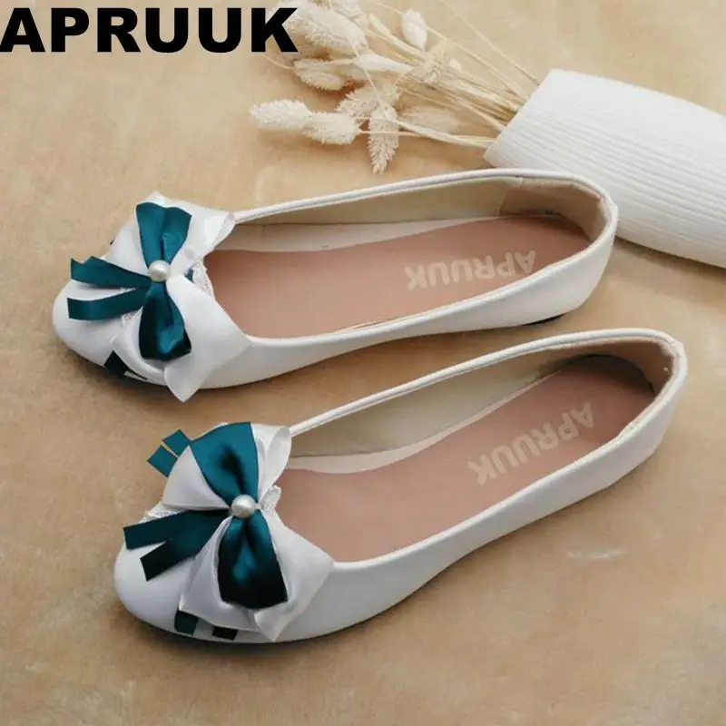 green flat shoes ladies