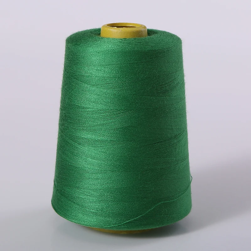 8000 Yards Grass green Industrial Overlock Sewing Machine Polyester Thread Sewing Linesewing