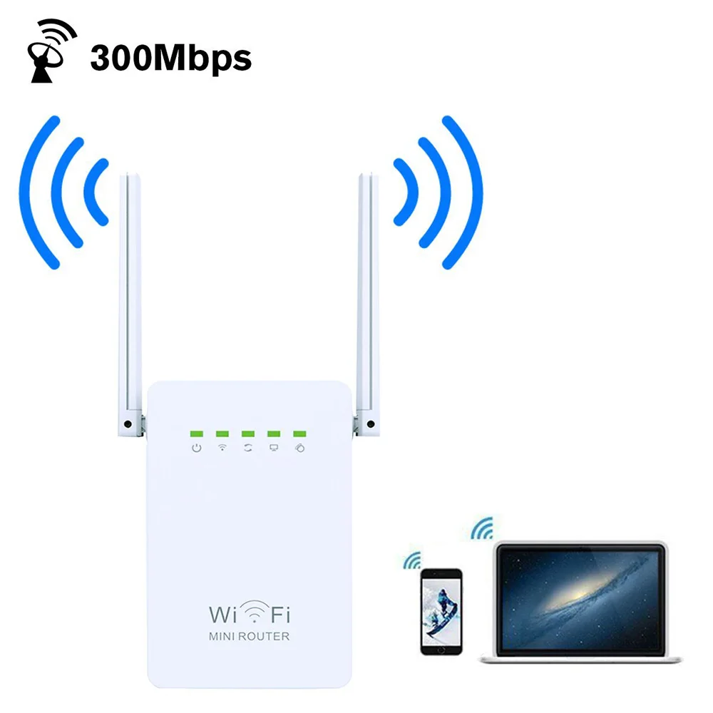 Сеть ретрансляции Wi-Fi WI-FI Range Extender 300 M Беспроводной усилитель компактный ретранслятор/AP WI-FI усилитель сигнала и точки доступа с WPS