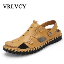 Мужские сандалии классные дышащие сандалии мужская повседневная обувь тапочки Мужская Летняя обувь