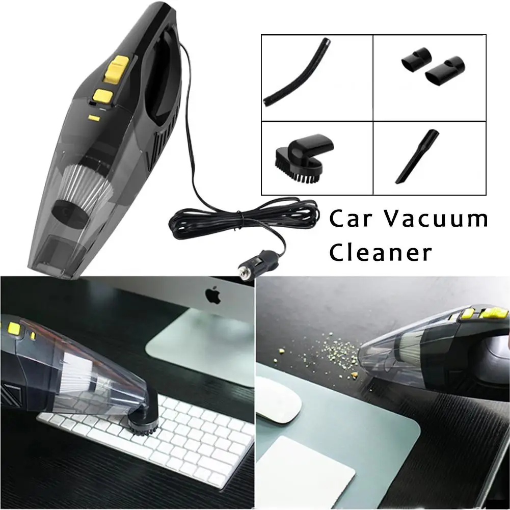 

Car Handheld Vacuum Cleaner Wet/dry Dual-use 120W High Power USB Cordless Portable Charging Vacuum Cleaner For Home Car